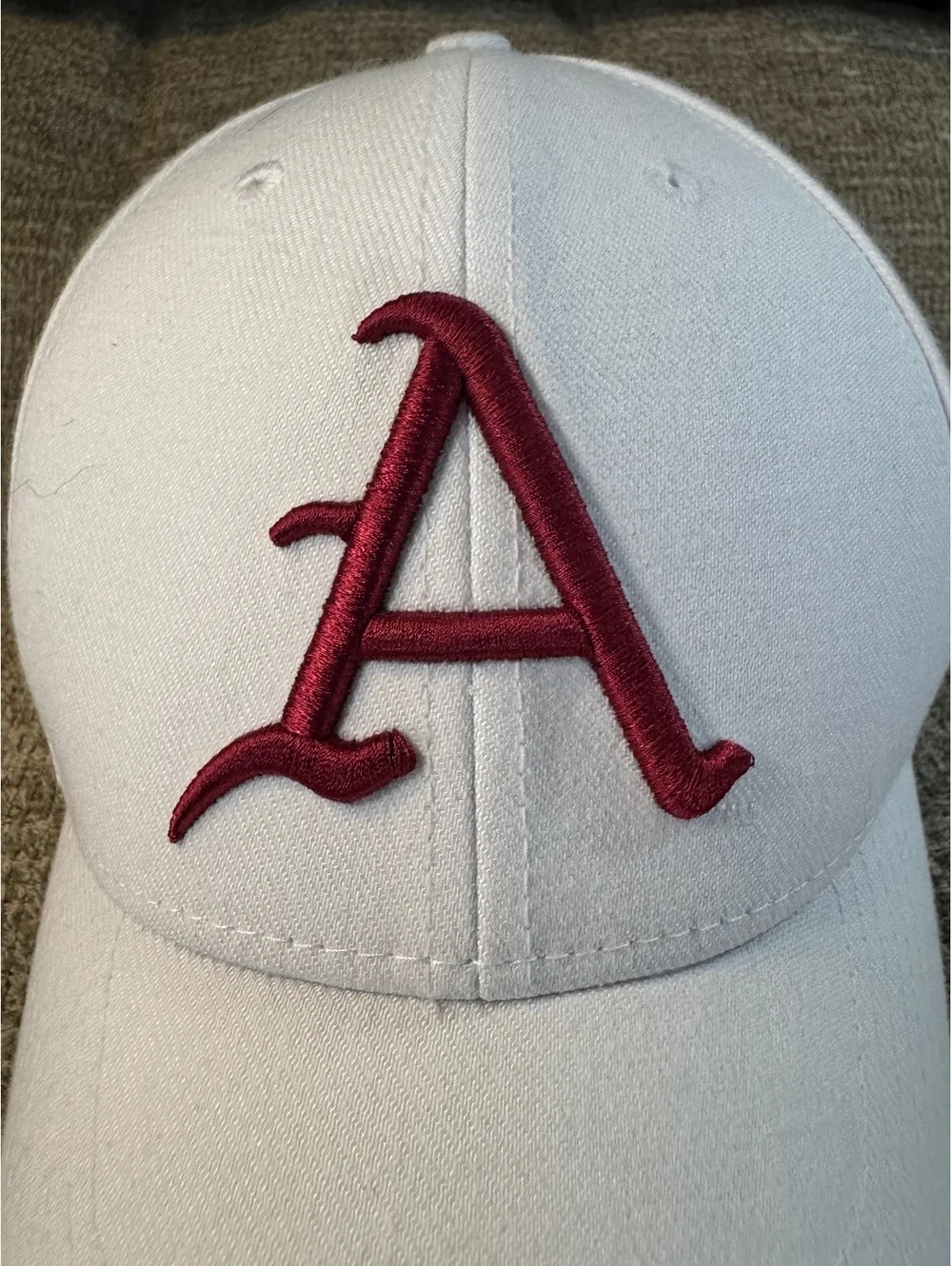 Nike Arkansas Razorbacks White/Red baseball cap “A
